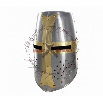 Mighty Great Brass 20g Helm Knights Helmet